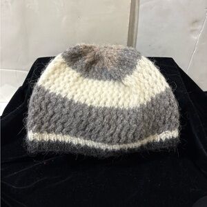 Cozy Striped Knit Beanie